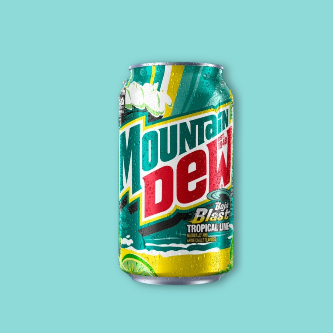 Mtn dew baja blast gaseosa