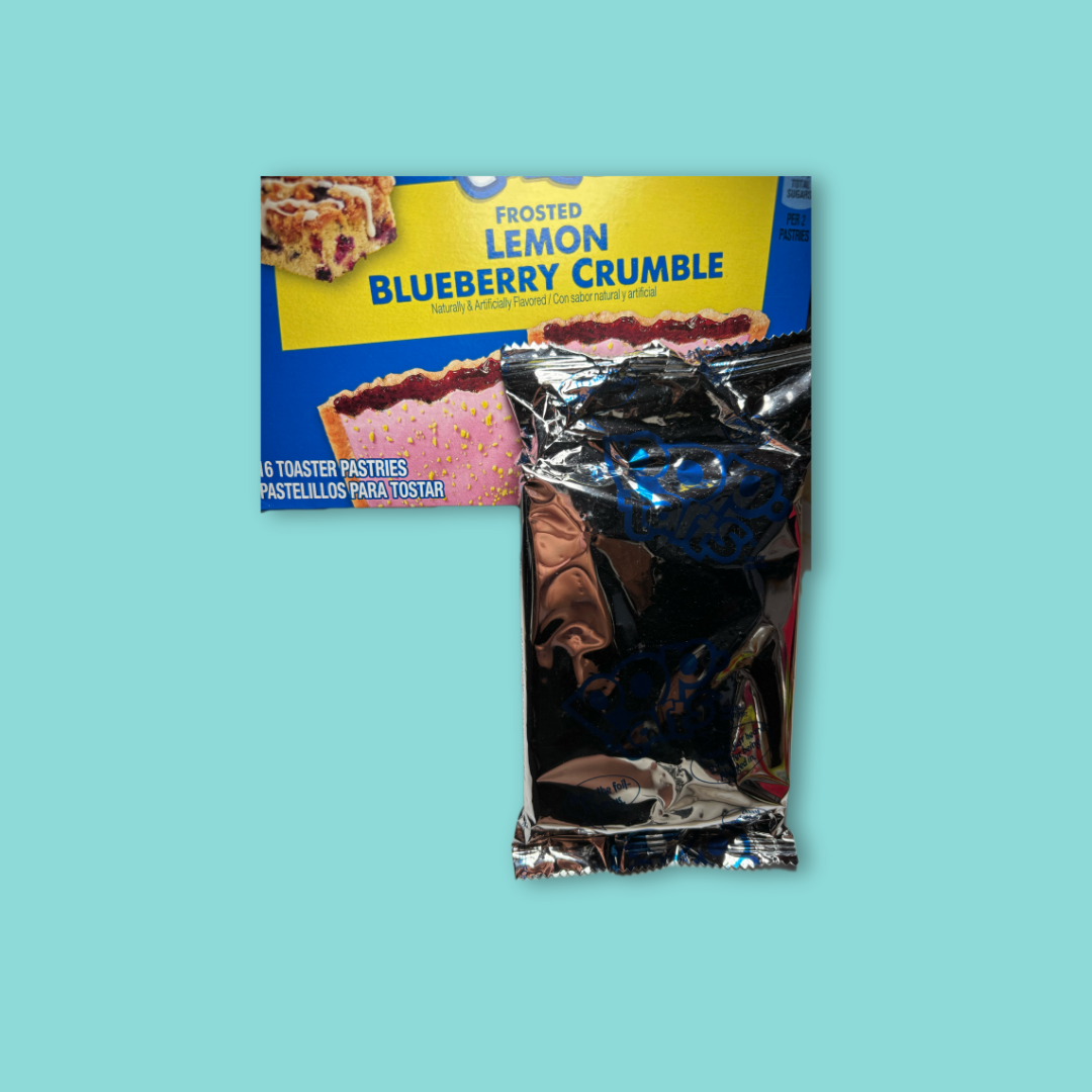 Pop tarts blueberry crumble