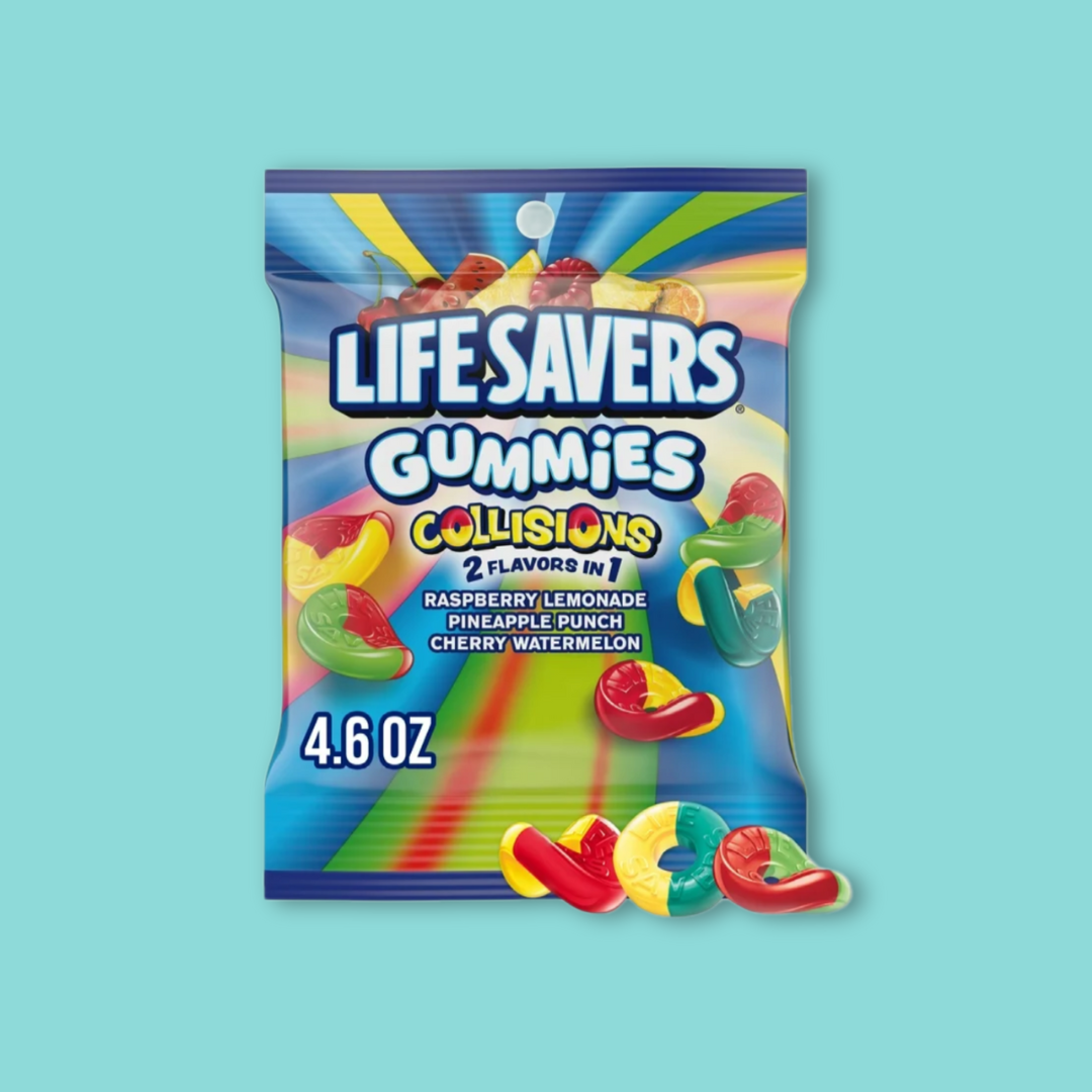 Life savers gummies collisions