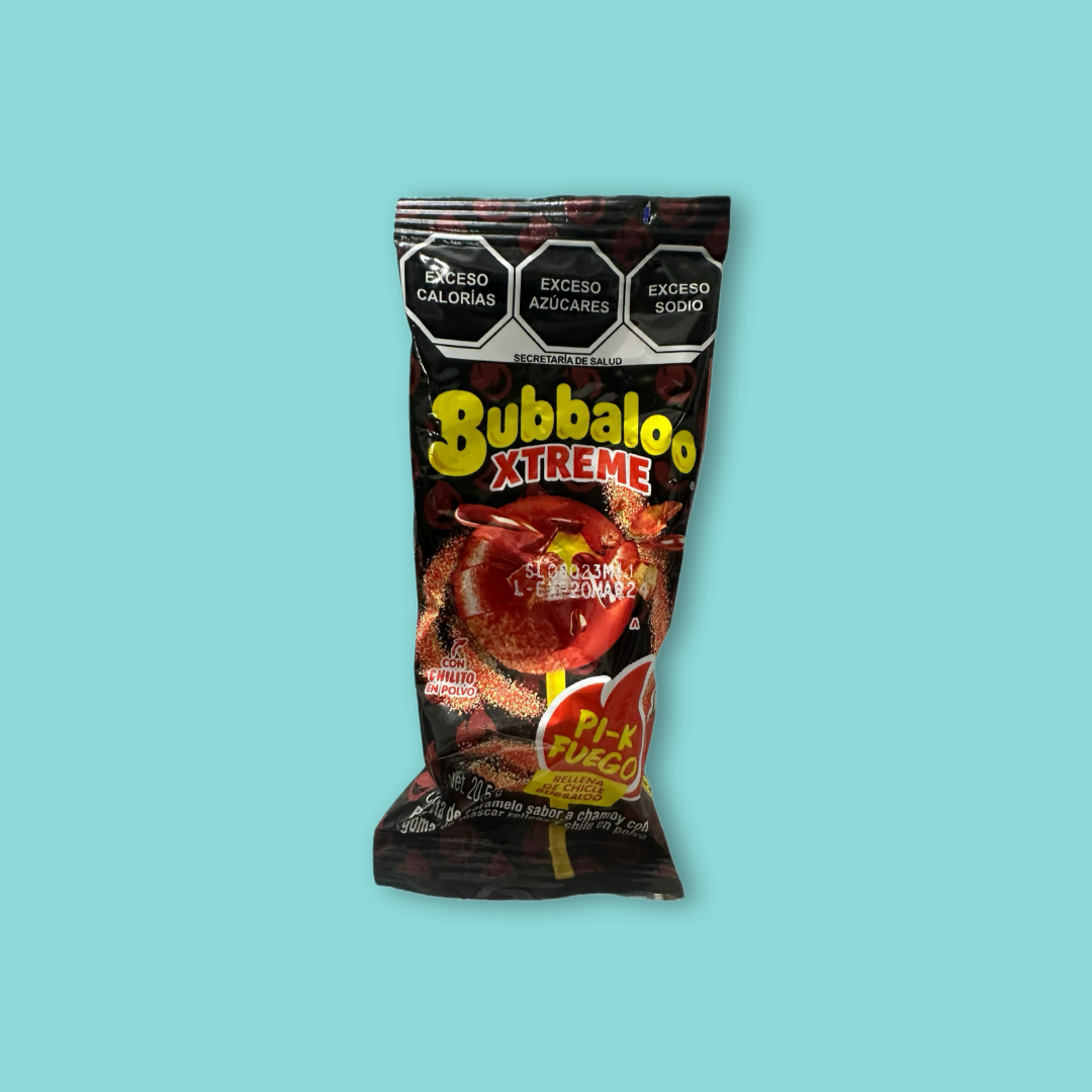 Bubbaloo xtreme pik fuego