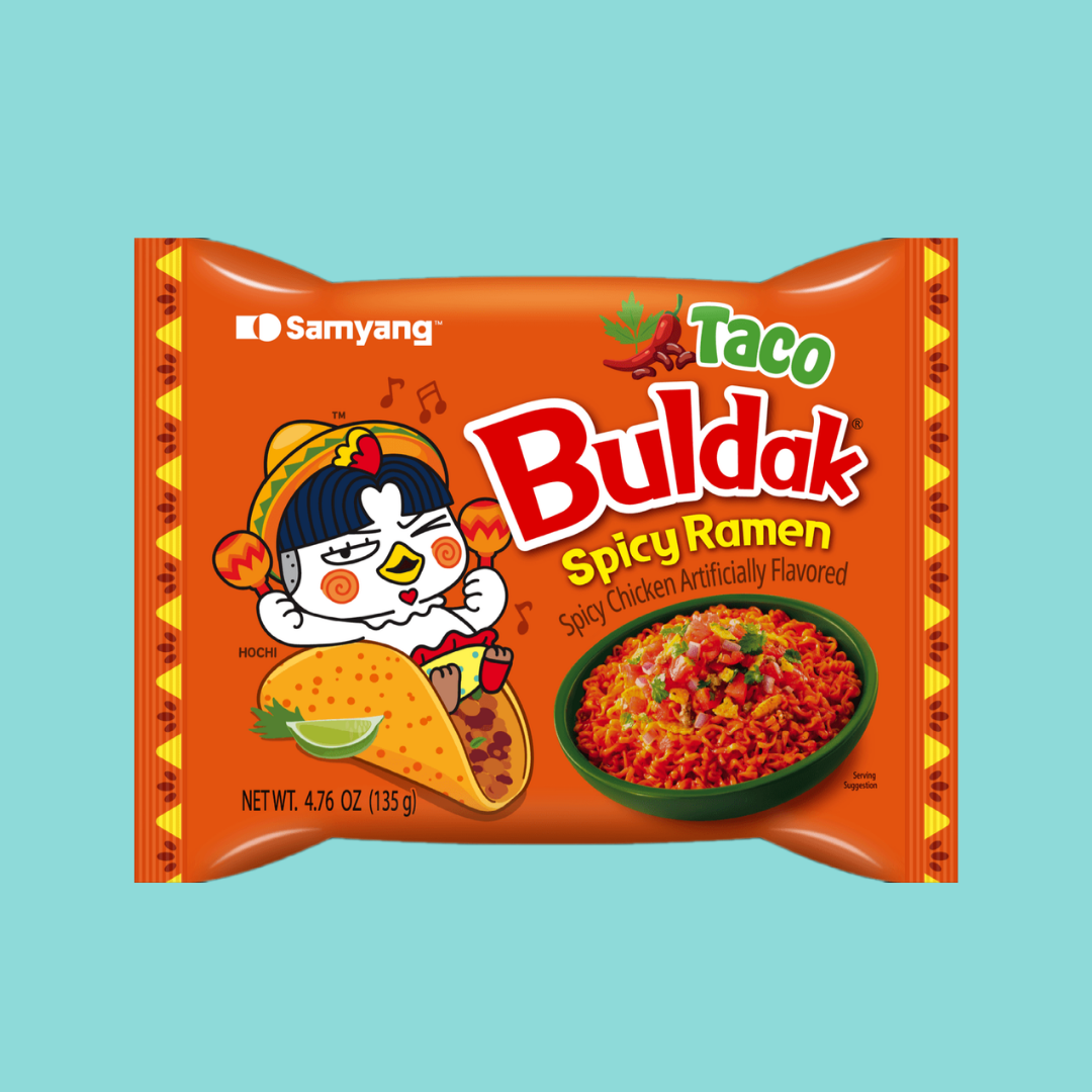 Buldak Ramen Taco