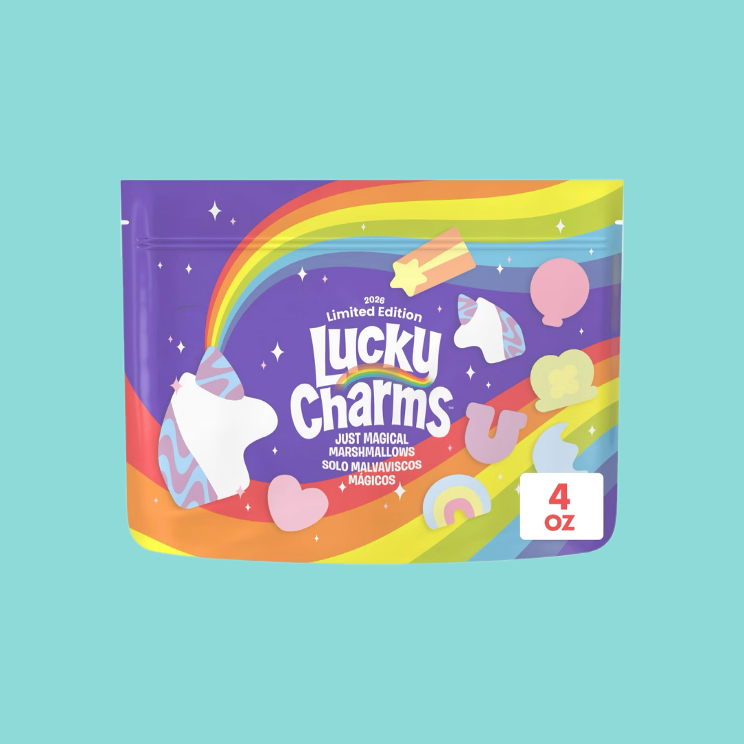 Lucky charms solo malvaviscos